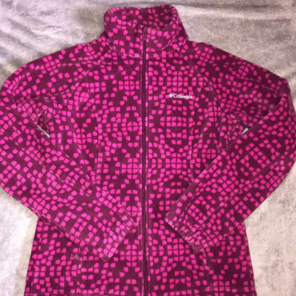 Full-zip Columbia fleece